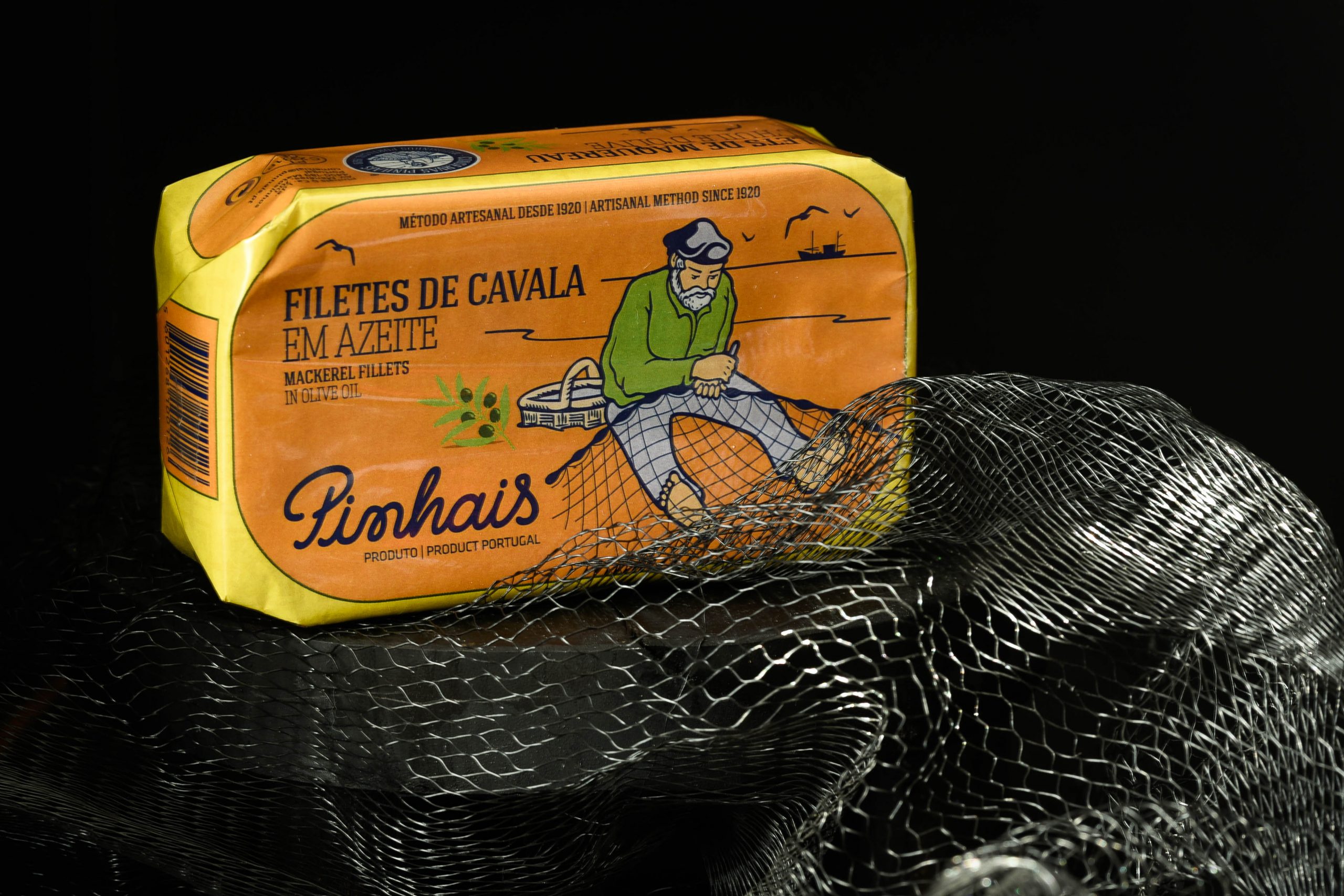 Sardines portugaises à l'huile d'olive 125g (boîte de conserve)