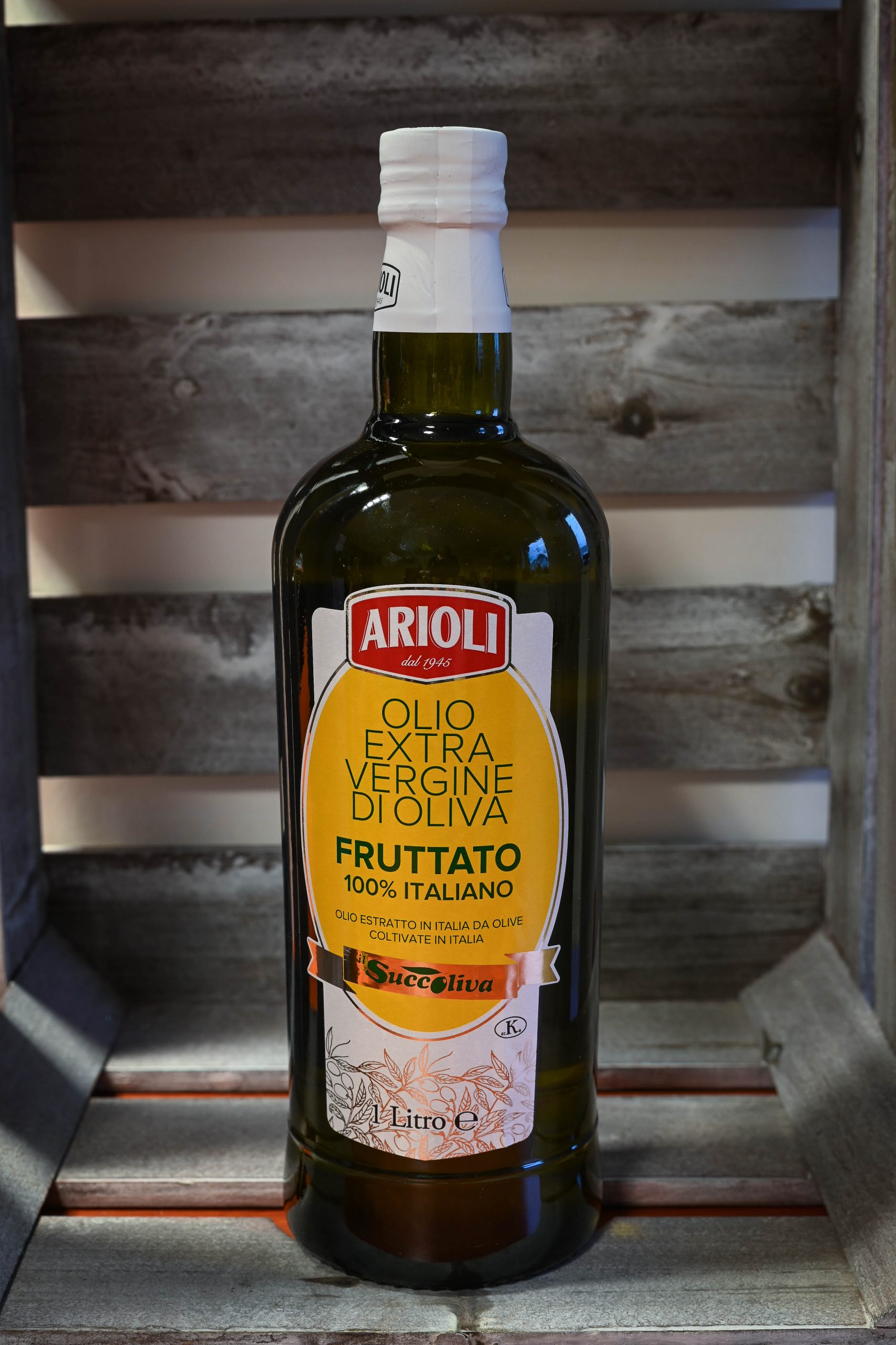 Huile d'olive extra vierge Arioli 1L - Carlier Vogliazzo