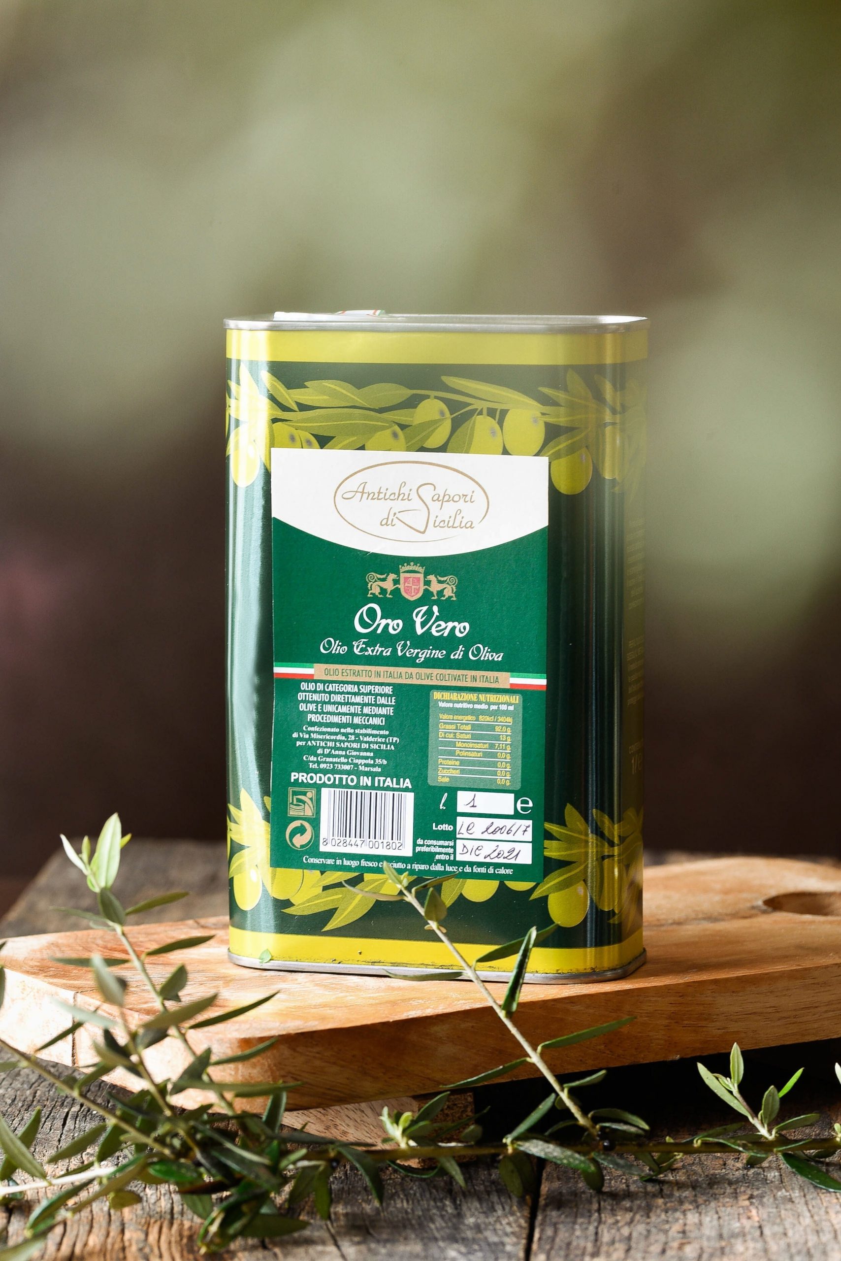 Coffret huile d'olive extra vierge – Épicerie Di voglia